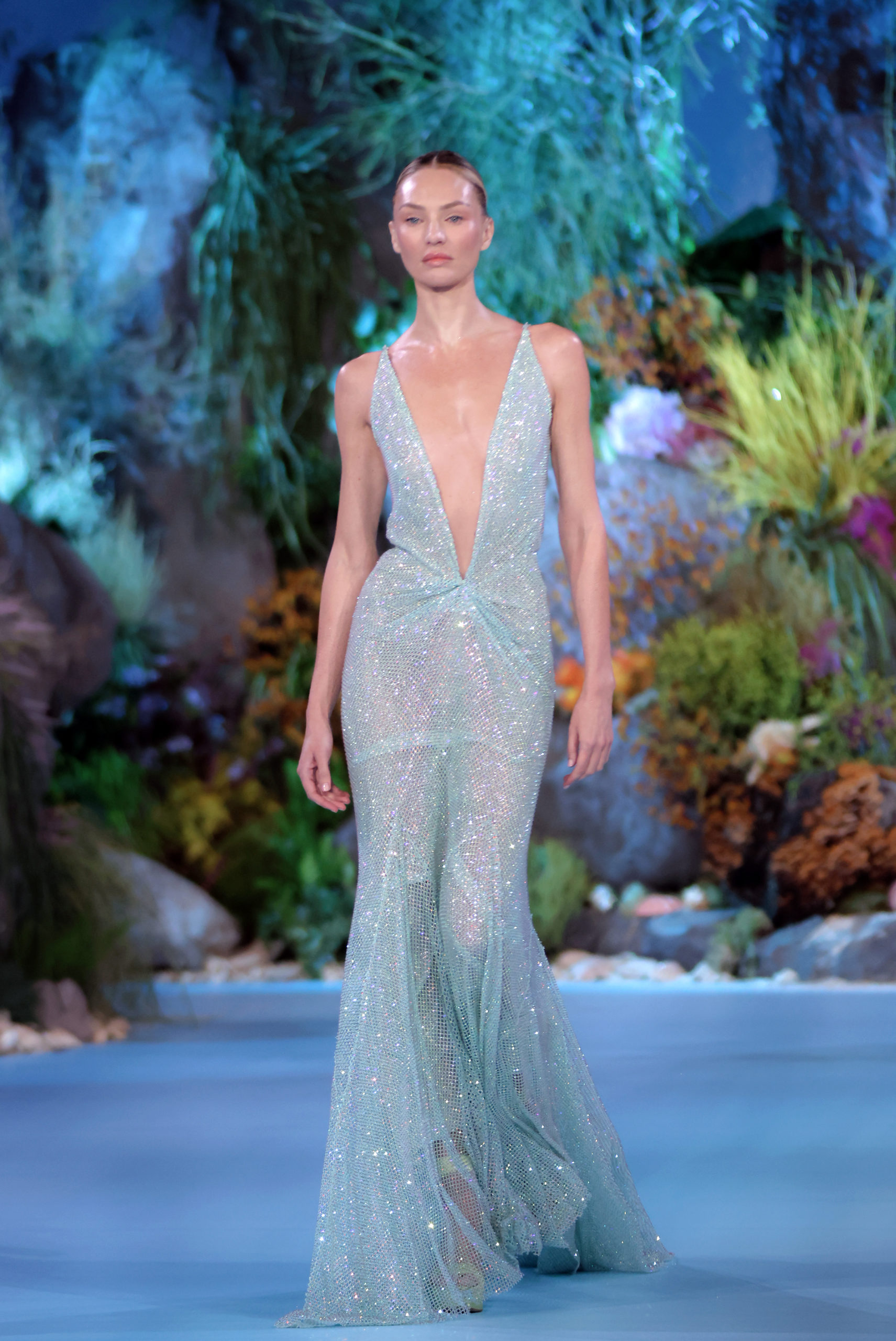 Candice-Swanepoel-in-a-Celia-Kritharioti-Couture-mermaid-inspired-creation
