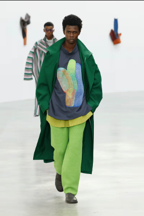 Ousmane's Meba is set to be part of the show for Issey Miyake Collection  Homme Plissé