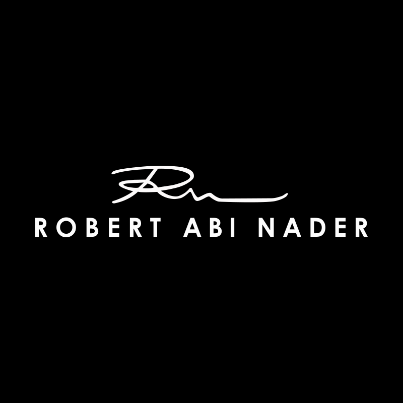ROBERT ABI NADER LOGO - INTENATIONAL DESIGNER