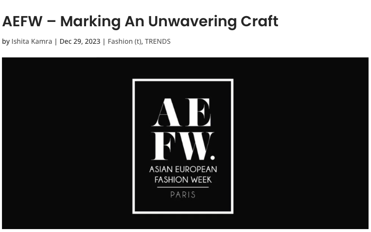 The Lure Of Designing Bespoke Looks That Exude Style, Elegance And A Touch Of Edginess Capturing The Imagination Of Designers Showcasing In The Aefw. It Was Not Only Seamless, But Also Marked By An Unwavering Dedication To The Craft Of Designers.