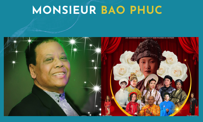 Vietnamese Historical Show - Memories of the Empress NAM PHUONG of VIETNAM-HAI VANNA - ACTOR MR BAO PHUC
