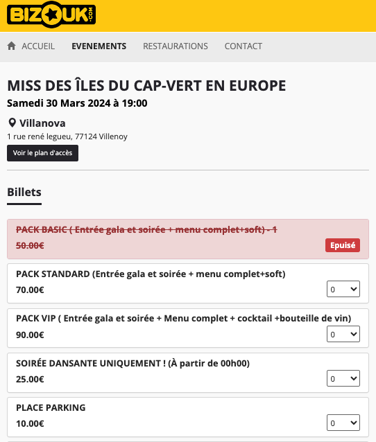 Miss Cape Verde Islands in Europe – Miss Cap -Vert des Îles Europe – Make your Reservation here – Don’t Miss the Date – March 30 2024