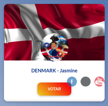 JASMINE CONTESTANT 9 REPRESENTING DANEMARK