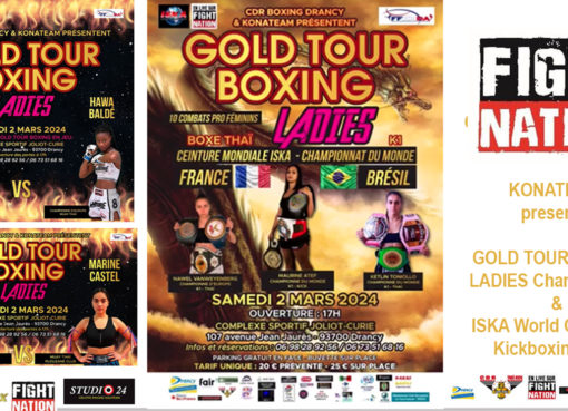 AFRICA-VOGUE-COVER-CDR -BOXING-DRANCY-&-KONATEAM-presents-GOLD-TOUR-BOXING-LADIES-Championship-&-ISKA-World-Champion-Kickboxing -2024-DN-AFRICA-Media-Partner