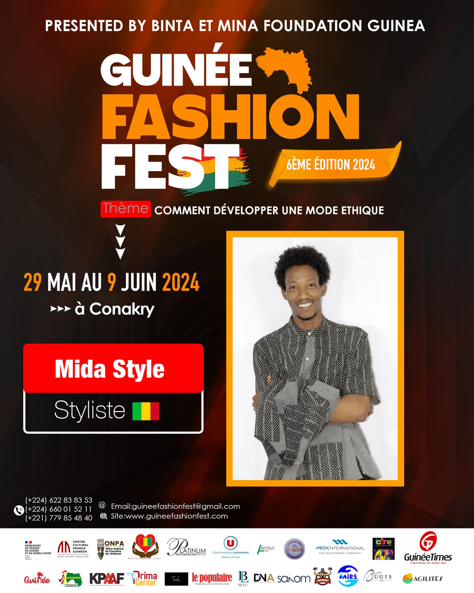 GUINEE FASHION FEST, EDITION 6, MIDA STYLE