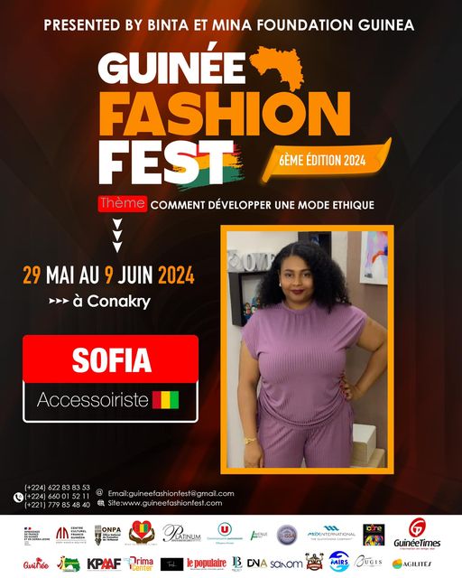 GUINEE FASHION FEST: SOFIA ACCESSOIRISTE FROM SENEGAL