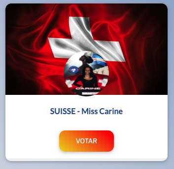 MISS DES ÎLES DU CAPVERT EUROPE - VOTE-NOW –  Contestant Number 7 – Miss CARINE Will represent Switzerland 