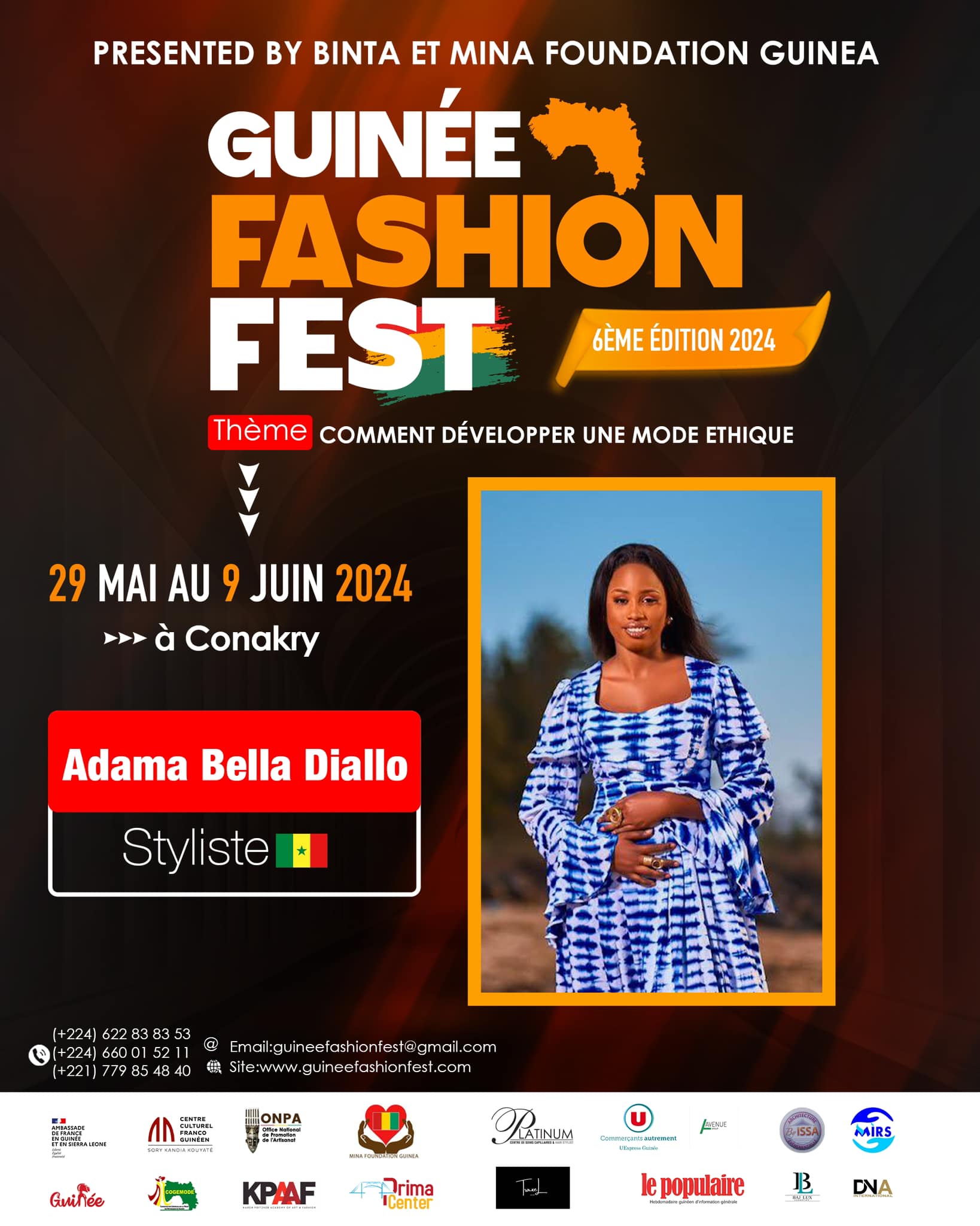 Guinée Fashion Fest presents Adama Bella Diallo