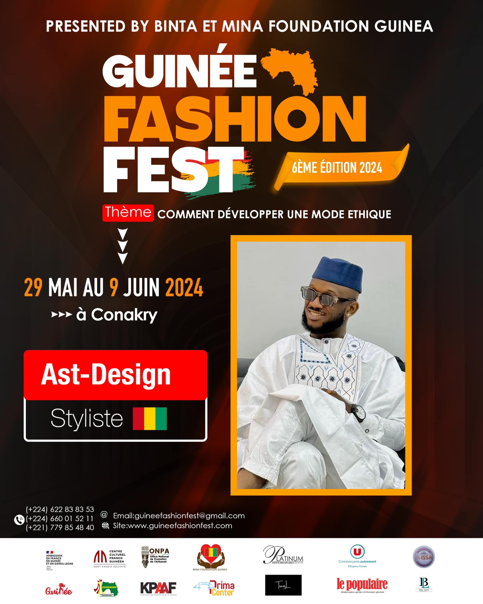 Guinée Fashion Fest presents Ast-Design by Ahmed Sékou Touré