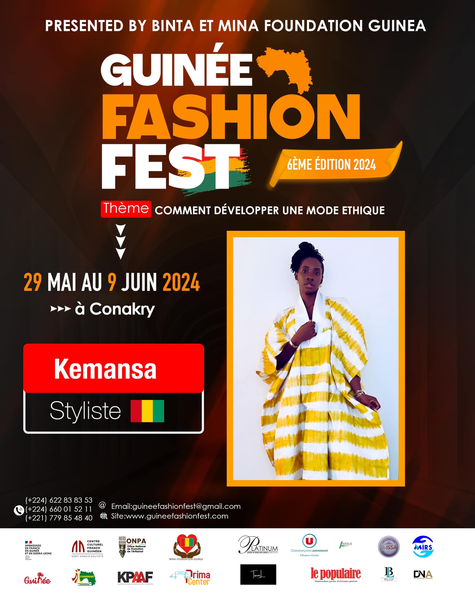Guinée Fashion Fest presents Mabinty Dramé,