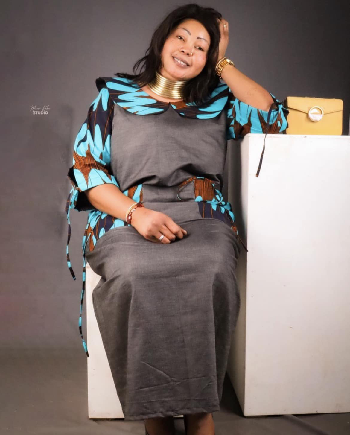 Haute Couture Chez Marie Kaba - Marie Kaba, a renowned promoter of the fashion industry