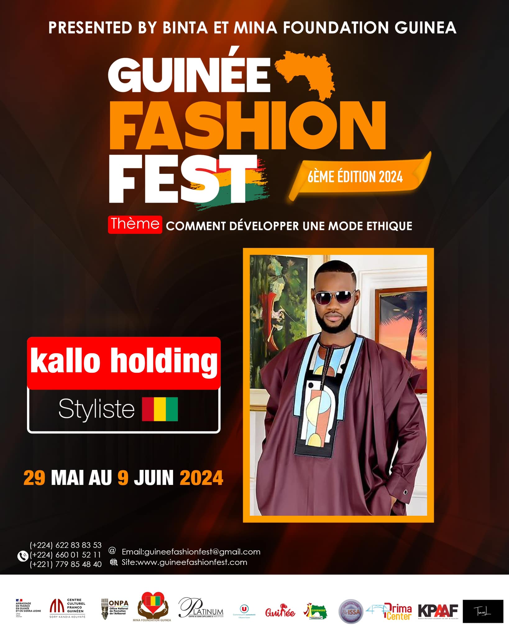 Guinée Fashion Fest presents kallo holding - Stylist - Designer from KALLO HOLDING FASHION