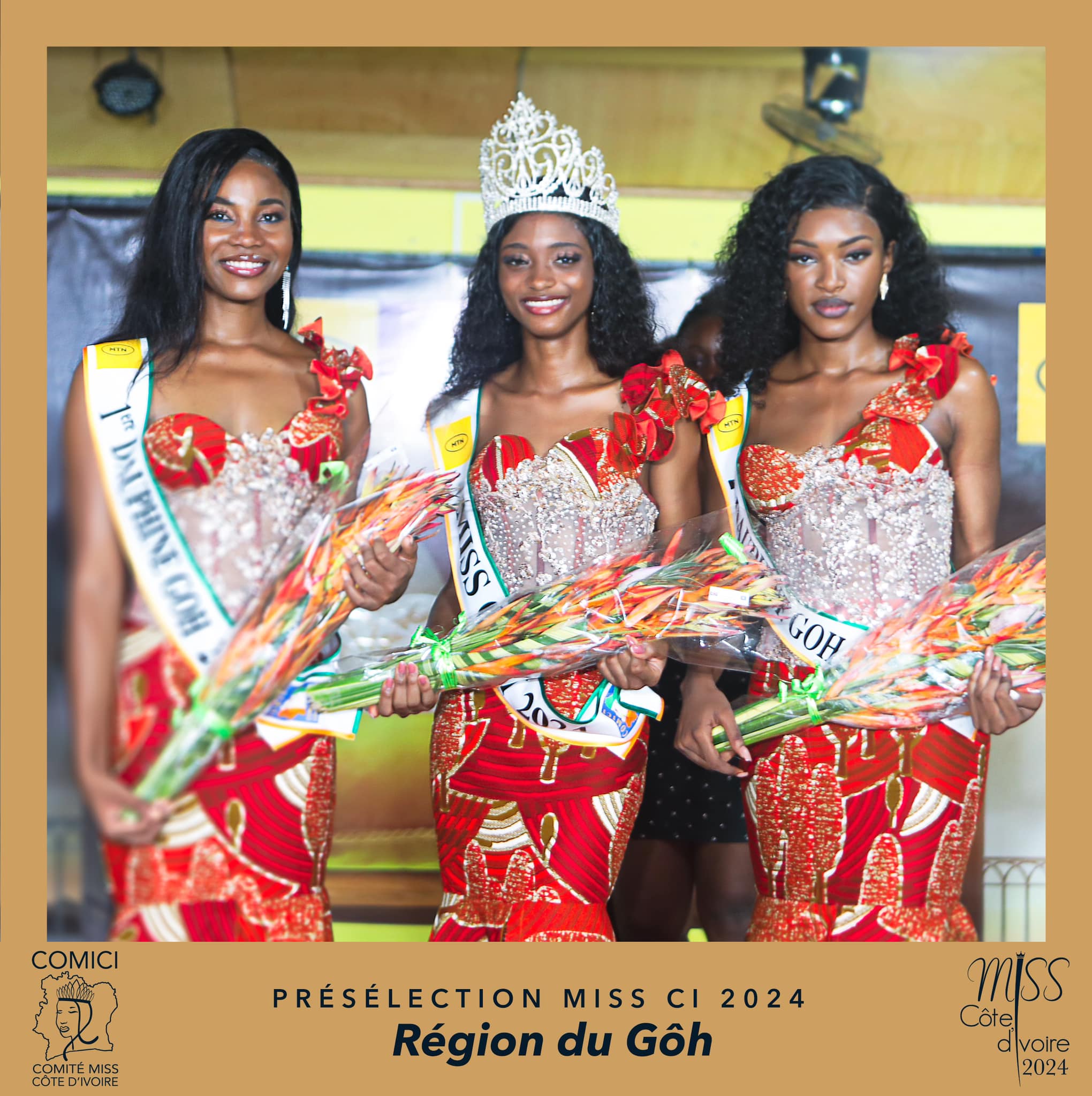 Preselection 5 Miss Cote d'Ivoire 2024 -  Finalist  Miss GNAO - District of Gôh - MISS GNENESSA Divine - March 31 2024
