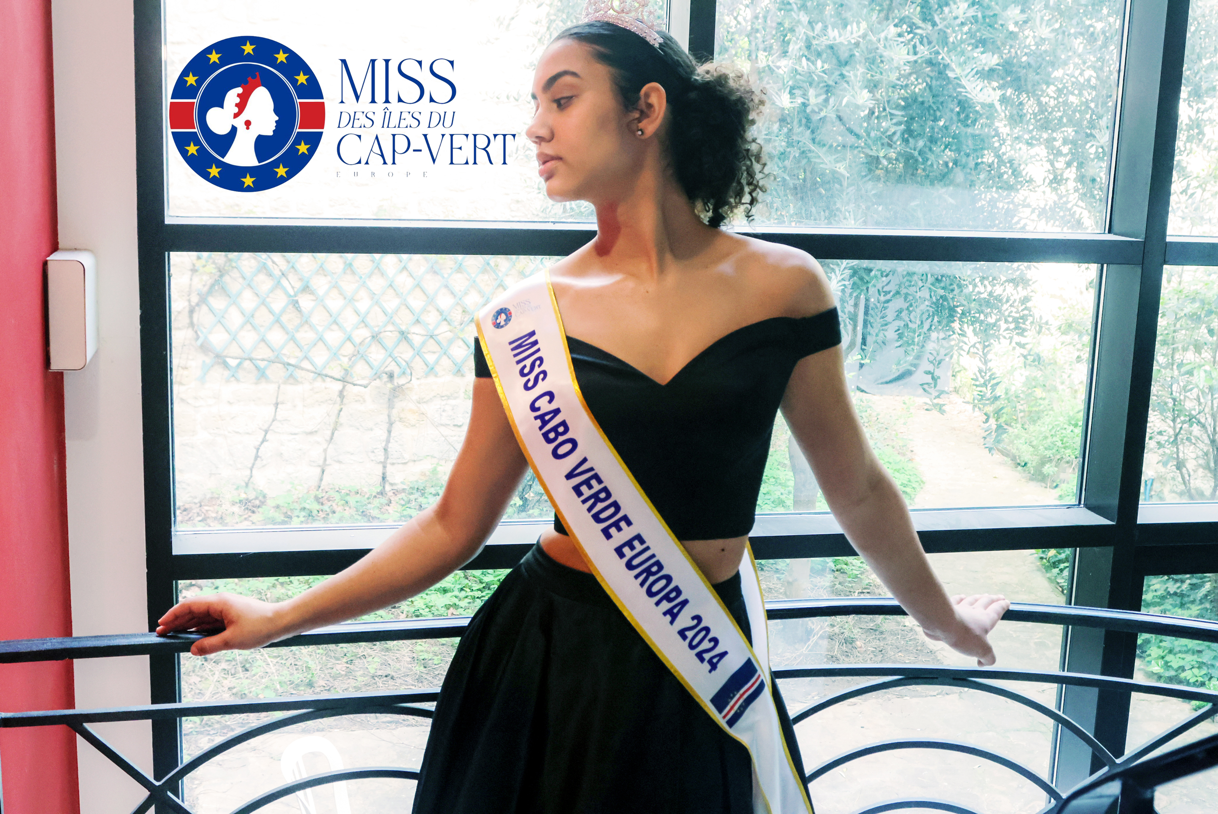 Miss Jasmine JORGENSEN – Winner Miss CAPE VERDE ISLANDS IN EUROPE 2024 - First Editorial Shooting - A collaboration with Anne Kervall Couture & Jewellry Gift by Rian Joaillerie - Achat Or