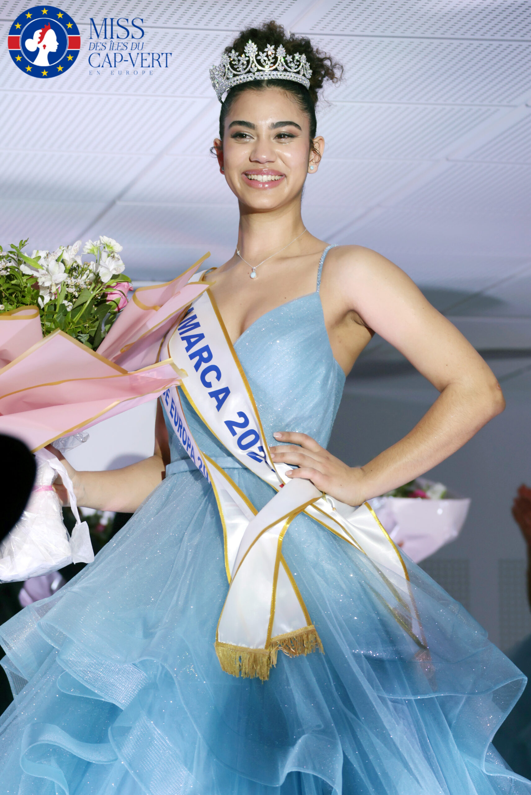 Miss Jasmine Jorgensen, winner of Miss Cape Verde Islands in Europe 2024