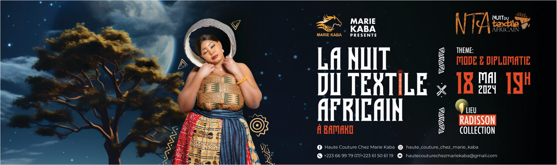 NUIT DU TEXTILE AFRICAIN A BAMAKO BY MARIE KABA