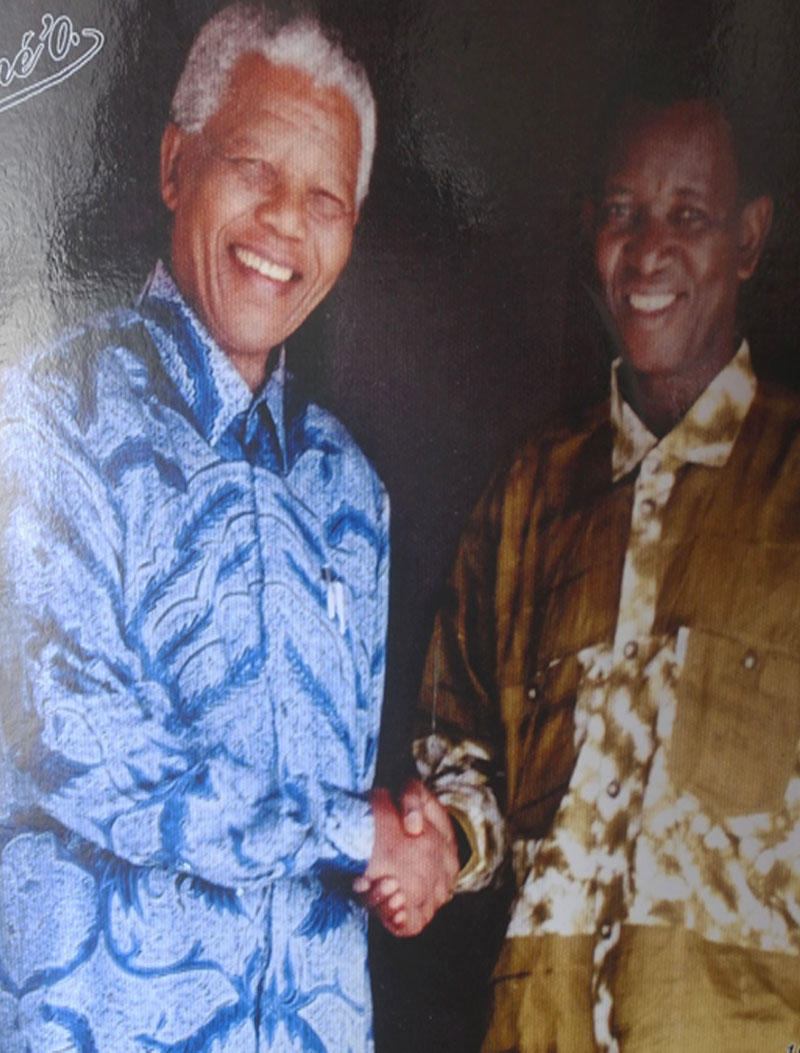 PATHE'O AND NELSON MANDELA