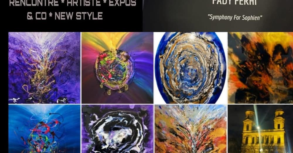 FADY FERHY 2025 Exposition EPERNAY - L'OFFICE DU TOURISME