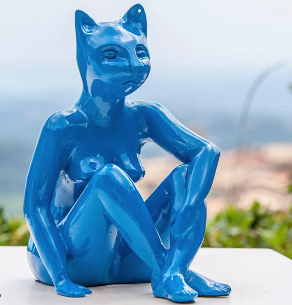 Pari Ravan_ Cat Lisa Bleu