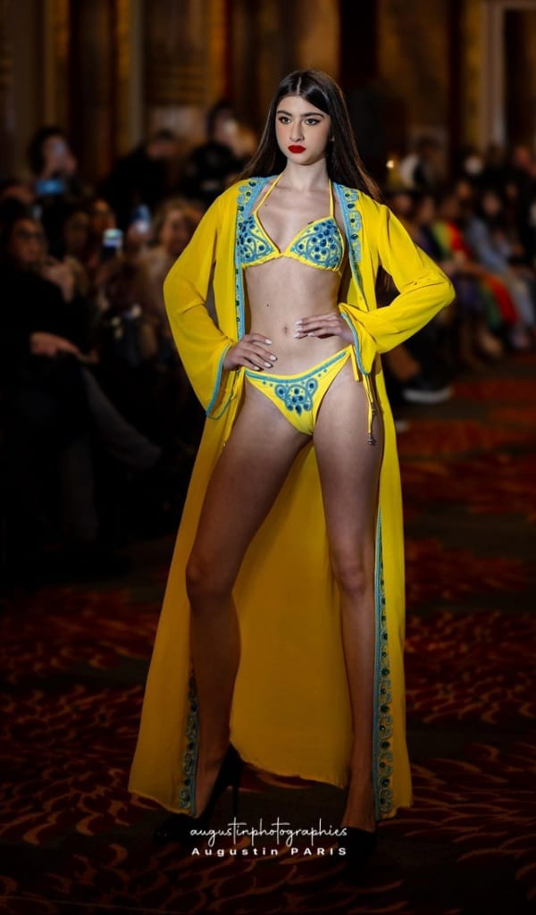 Manish VAID Design - Couture Collection Swimsuit Luxury Brand - PFWSS25 -PARIS Fashion Week WestIn Vendôme 