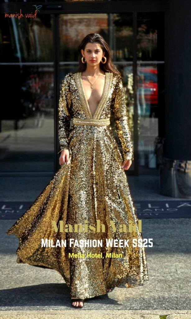 Manish VAID Milan Fashion Week SS25 - Couture Collection
