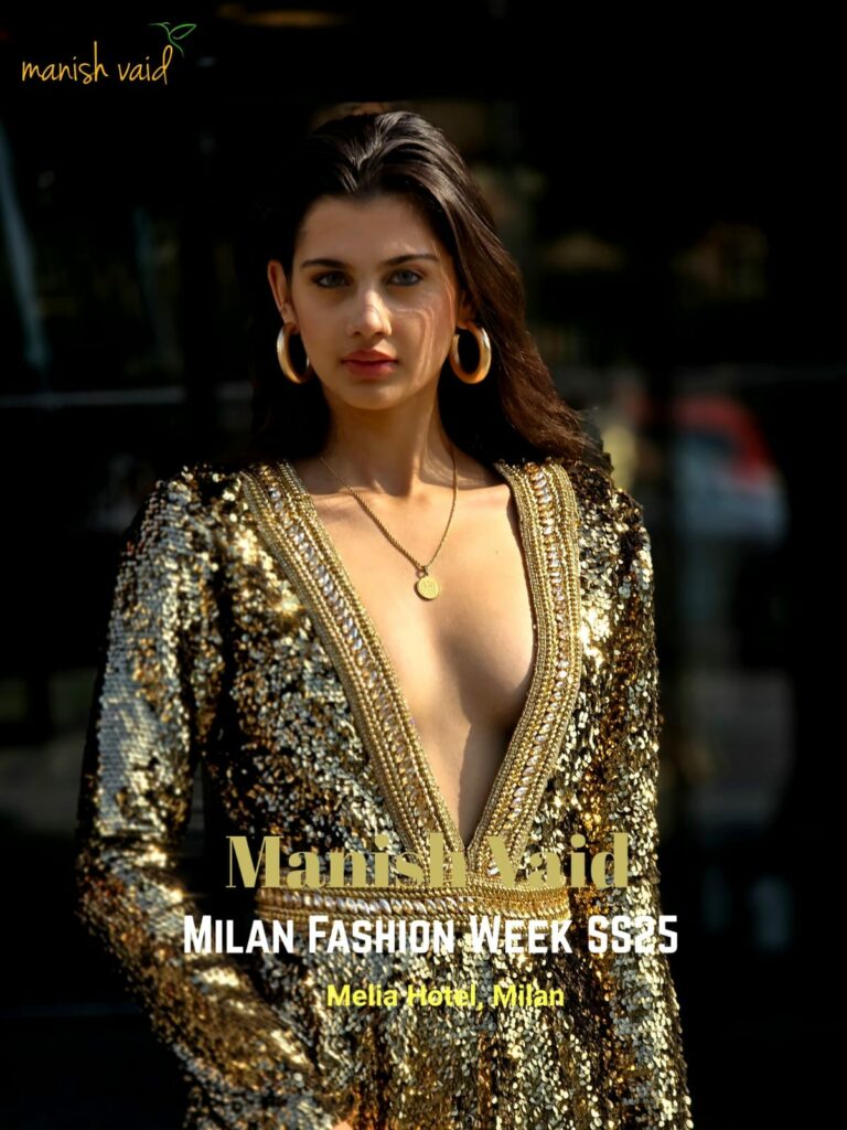 Manish VAID Milan Fashion Week SS25 - Couture Collection