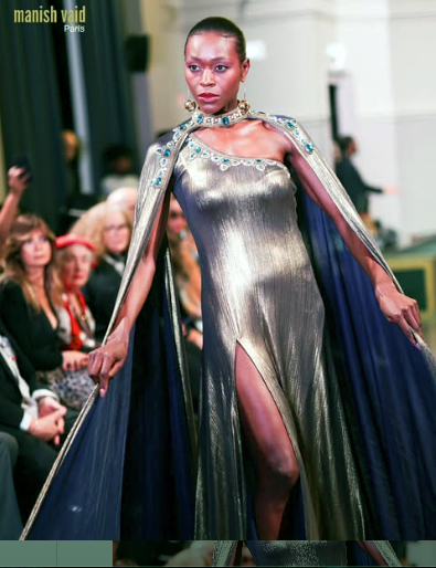 Manih VAID Luxury Swimwear Interntional Designer - Manish-Vaid's-Enchanting-AW25-Couture-Collections-Dazzle-at-Hôtel-de-l'Industrie-During-Paris-Fashion-Week-on-International-Women's-Day