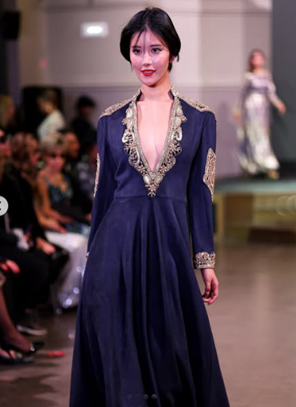 Manih VAID Luxury Swimwear Interntional Designer - Manish-Vaid's-Enchanting-AW25-Couture-Collections-Dazzle-at-Hôtel-de-l'Industrie-During-Paris-Fashion-Week-on-International-Women's-Day - Chie Nakahara, Best Body Japan 2023-2024 -Photographer-@vireshgoerdin