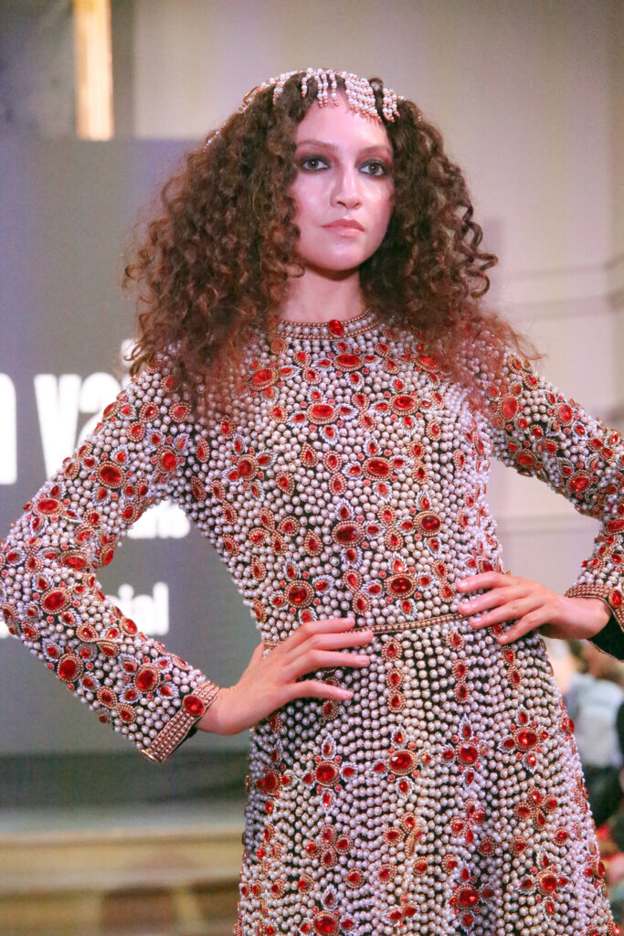 Manih VAID Luxury Swimwear Interntional Designer - Manish-Vaid's-Enchanting-AW25-Couture-Collections-Dazzle-at-Hôtel-de-l'Industrie-During-Paris-Fashion-Week-on-International-Women's-Day - Swim Sweat Internationl Luxury Brand