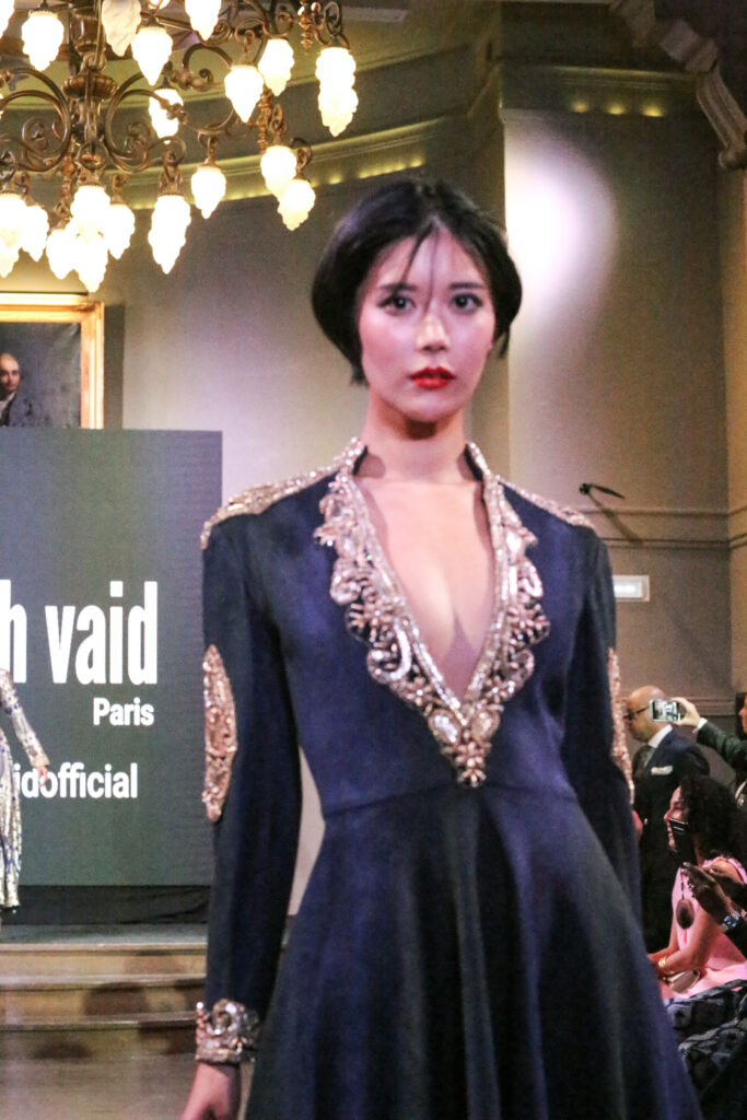 Manih VAID Luxury Swimwear Interntional Designer - Manish-Vaid's-Enchanting-AW25-Couture-Collections-Dazzle-at-Hôtel-de-l'Industrie-During-Paris-Fashion-Week-on-International-Women's-Day
