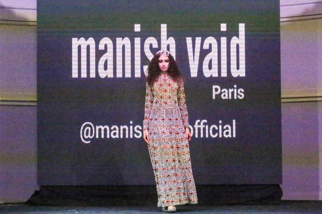 Manih VAID Luxury Swimwear Interntional Designer - Manish-Vaid's-Enchanting-AW25-Couture-Collections-Dazzle-at-Hôtel-de-l'Industrie-During-Paris-Fashion-Week-on-International-Women's-Day - Swim Sweat Internationl Luxury Brand
