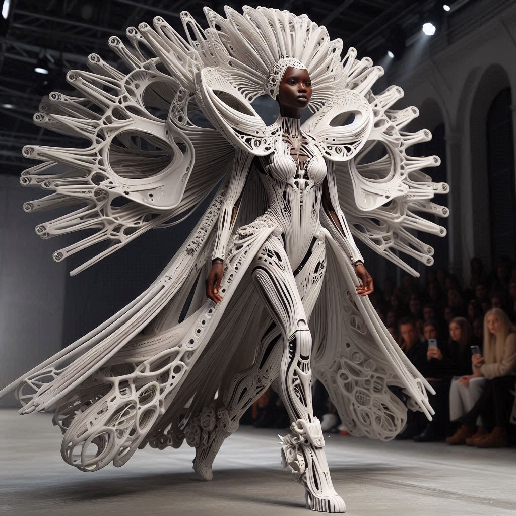 DN AFRICA MAG COVERS SS2025 Couture Collection - Friendly Artificial Intelligence -FAI by DAN NGU 