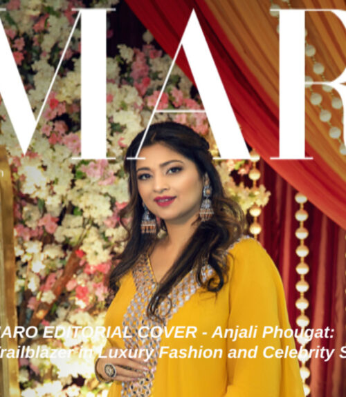 VOGUE COVER - GMARO EDITORIAL COVER - Anjali Phougat_ A Trailblazer in Luxury Fashion and Celebrity Styling