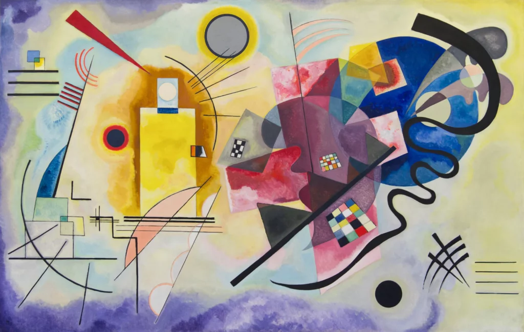Wassily Kandinsky - Ouragan Tourbillonnant Art Abstrait