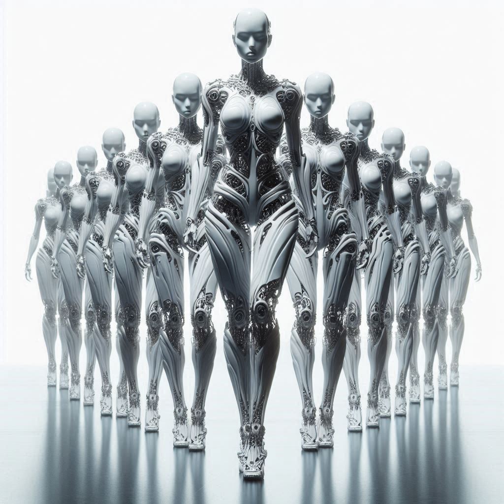 AI FASHION MAG COVERS SS2025 Couture Collection - Friendly Artificial Intelligence -FAI by Zoubida Yasmine TALEB 