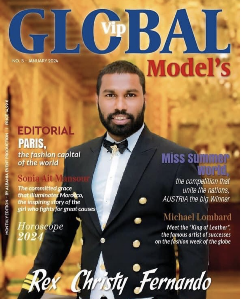 Global Vip Model’s - Cover Rex FERNANDO from AEFW