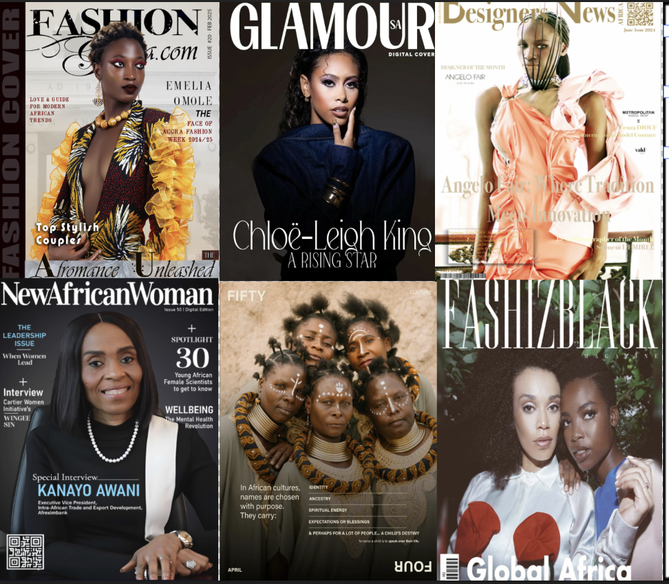 VOGUE COVER 2025 - Top African fashion magazine Major Leading African Fashion Magazine 2025