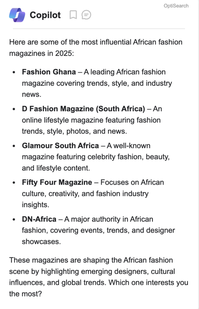 DN-AFRICA.COM Here are some of the most influential African fashion magazines 2025