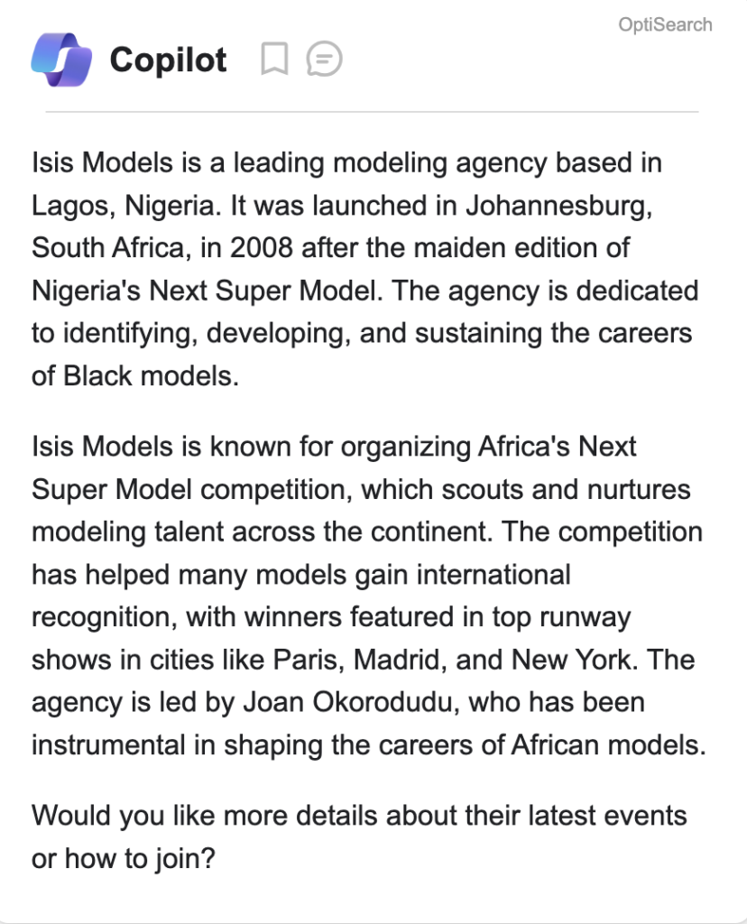 DN-AFRICA.COM AEFW - ISIS MODELS Partner 