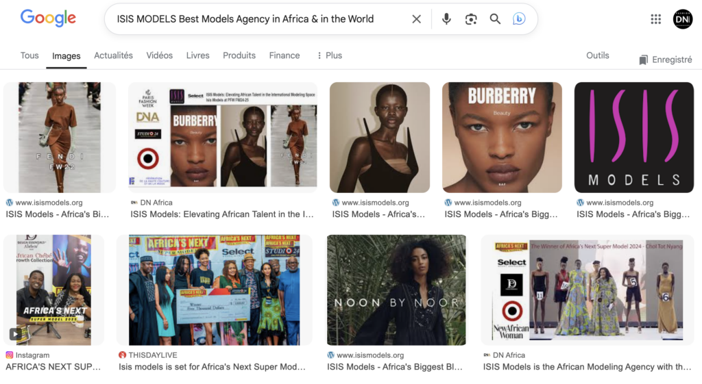 DN-AFRICA.COM AEFW - ISIS MODELS Partner 