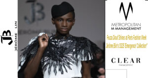 VOGUE COVER - Feuza Diouf Shines at Paris Fashion Week_ Jérôme Blin's SS25 'Emergence' Collection