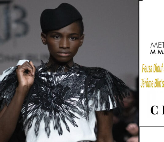 VOGUE COVER - Feuza Diouf Shines at Paris Fashion Week_ Jérôme Blin's SS25 'Emergence' Collection