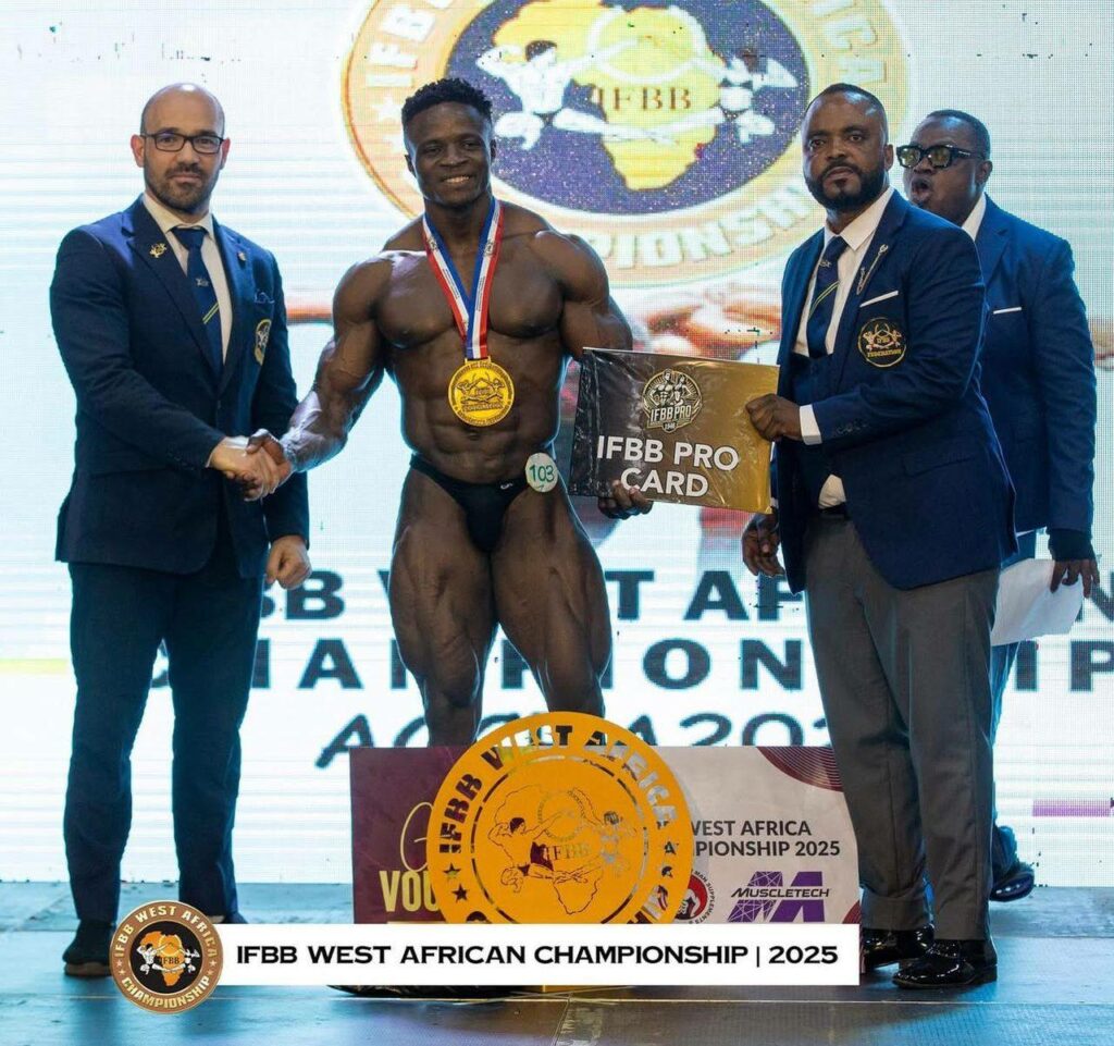 IFBB WEST AFRICAN CHAMPIONSHIP 2025 - JUNDAS MORRIS APRIL 2025 