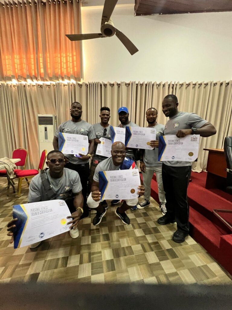 IFBB WEST AFRICAN CHAMPIONSHIP 2025 - JUNDAS MORRIS APRIL - Personal Training Coach CERTIFICATION TEAM