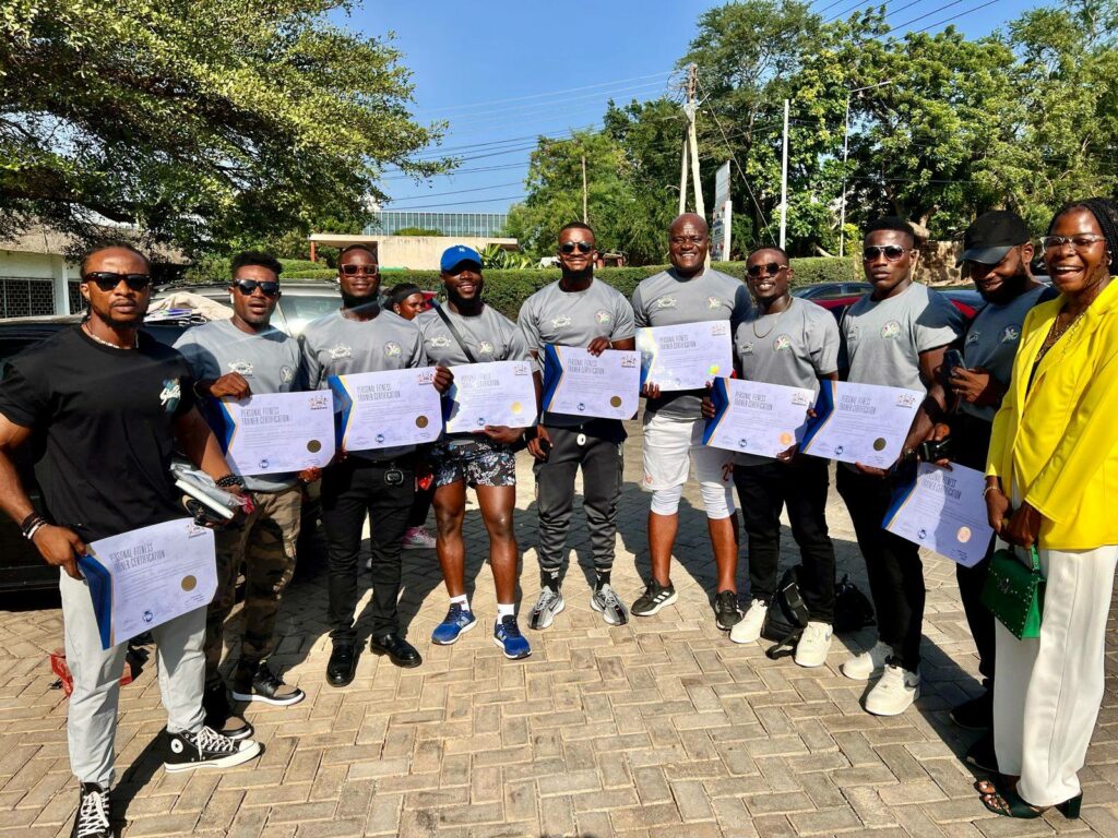 IFBB WEST AFRICAN CHAMPIONSHIP 2025 - JUNDAS MORRIS APRIL - Personal Training Coach CERTIFICATION TEAM
