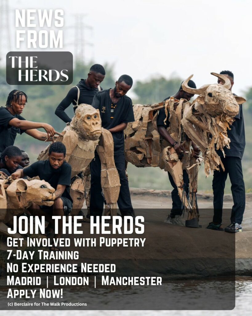 THE HERDS FOR AN UNFORGETTABLE 7 DAYS PUPPETRY TRAINING PROGRAMME