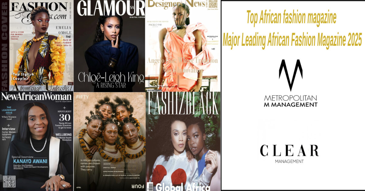VOGUE COVER 2025 - Top African fashion magazine Major Leading African Fashion Magazine 2025
