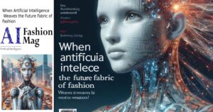 VOGUE COVER - Best AI FASHION MAG -When Artificial Intelligence Weaves the Future Fabric of Fashion