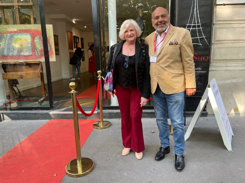 Harry Betencourt – Art & Design Visionary in presence of Florence BOULET