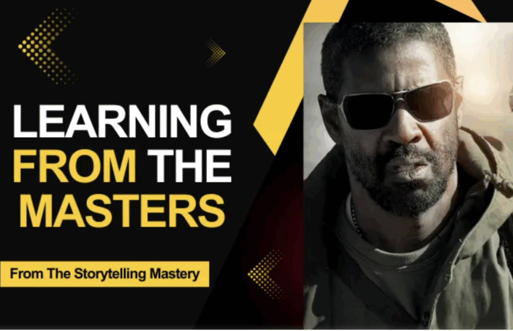Denzel Washington, a true master of storytelling
